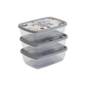 Hobby Life 1.2L Fresh 3Pcs Trend Storage Boxes