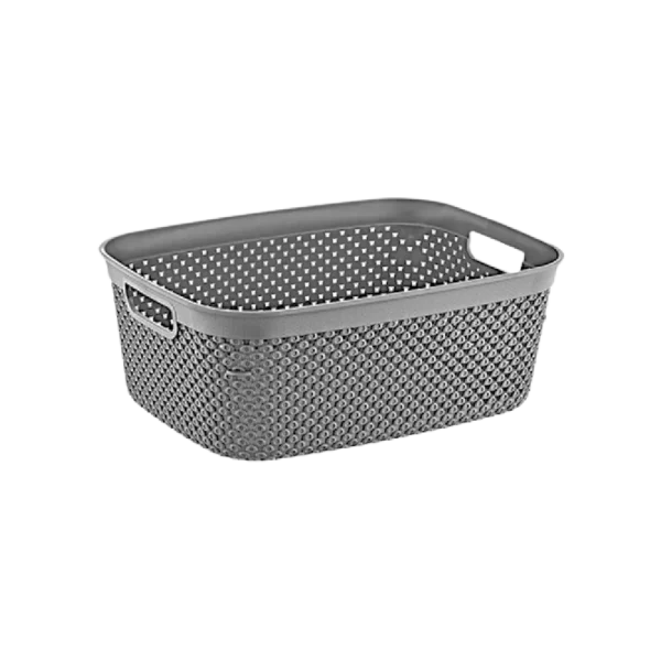 Hobby Life 1.3l Grey Diamond Multi Purpose Basket