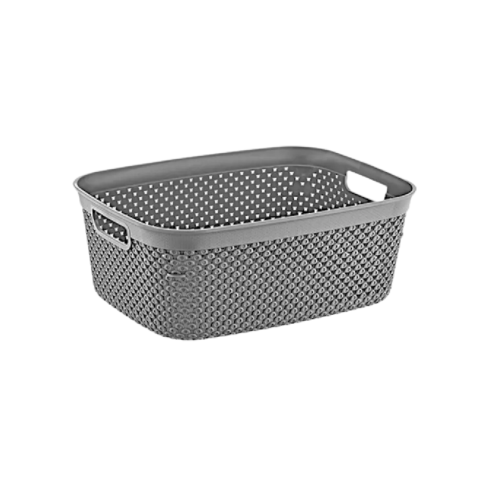 Hobby Life 1.3l Grey Diamond Multi Purpose Basket