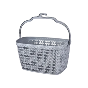 Hobby Life 2.5l Grey Knitted Peg Basket