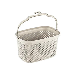 Hobby life 2.5l off white diamond peg basket