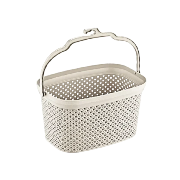 Hobby life 2.5l off white diamond peg basket