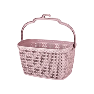 Hobby Life 2.5l Pink Knitted Peg Basket