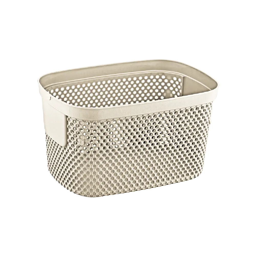 Hobby Life 3l Off White Nickel Basket