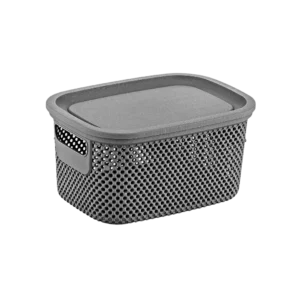 Hobby Life 6l Grey Nickel Lid Basket