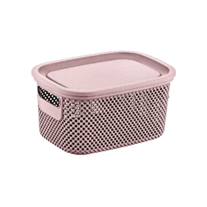 Hobby Life 6l Pink Nickel Lid Basket