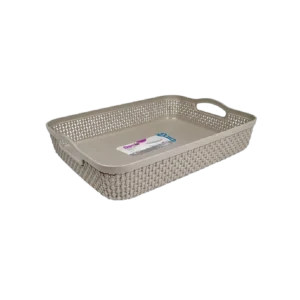 Hobby Life Brown Raindrop Flat Basket1