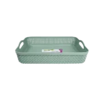 Hobby Life Green Raindrop Flat Basket