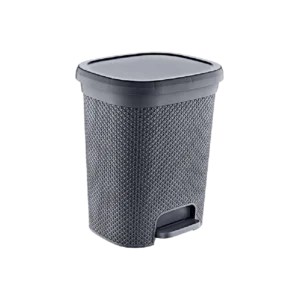 Hobby Life Grey 6l Diamond Pedal Dustbin