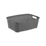 Hobby Life Grey Small Rattan Practical Basket