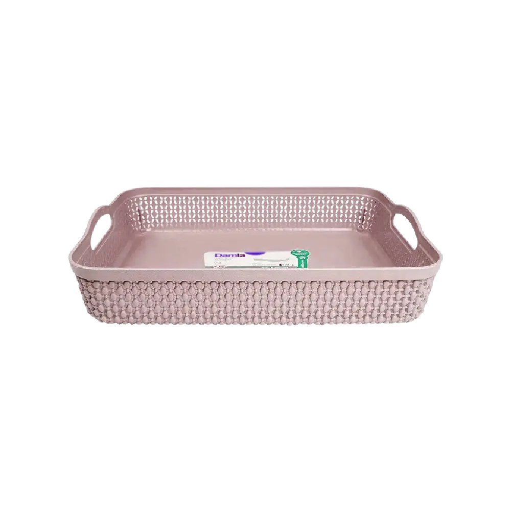 Hobby Life Pink Raindrop Flat Basket