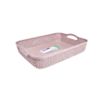 Hobby Life Pink Raindrop Flat Basket1