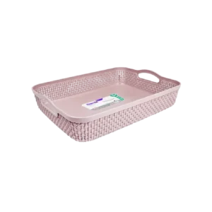 Hobby Life Pink Raindrop Flat Basket1