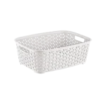 Hobby Life White Small Rattan Practical Basket