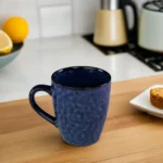 Momaz 360ml Porcelain Navy Blue Mug1