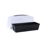 Momaz Rectangular Shaped Black Granite Cake Pan With Seving Tray & Lid1