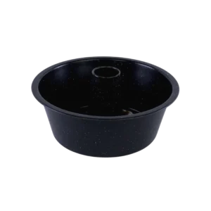 Momaz Round Shape Black Granite Cake Pan1