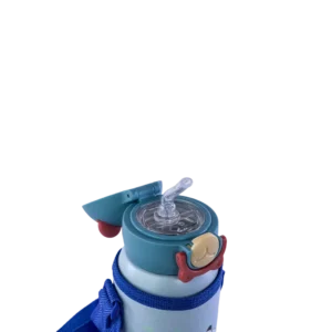 Panda Blue Kids Water Bottle1