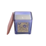 Purple Natural Organic Scented Candle