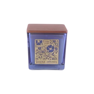 Purple Natural Organic Scented Candle1