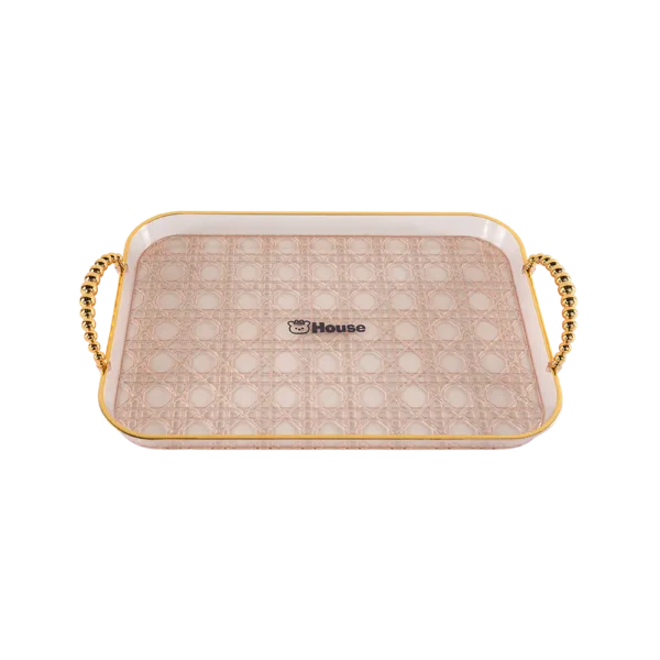 Momaz 3pcs Plexi Lattice Pattern Design Trays Set