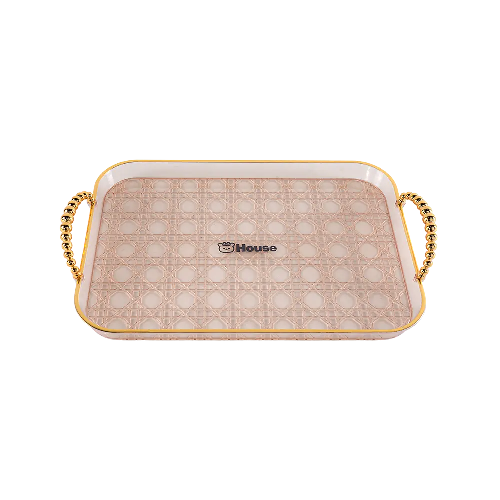 Momaz 3pcs Plexi Lattice Pattern Design Trays Set