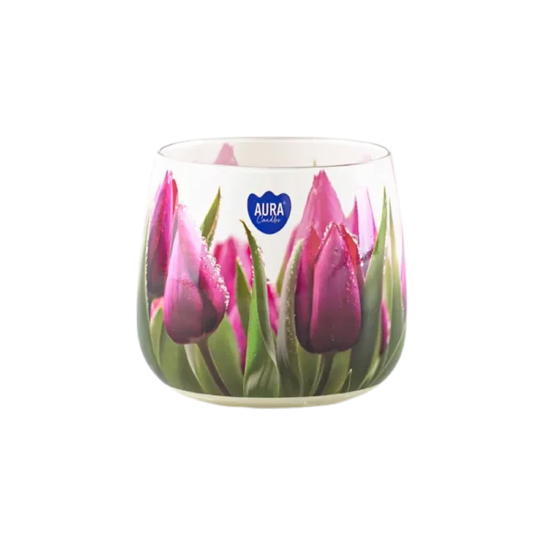 Aura Flowers Scented Candle