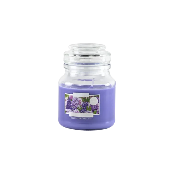 Aura Violet Garden Scented Jar Candle