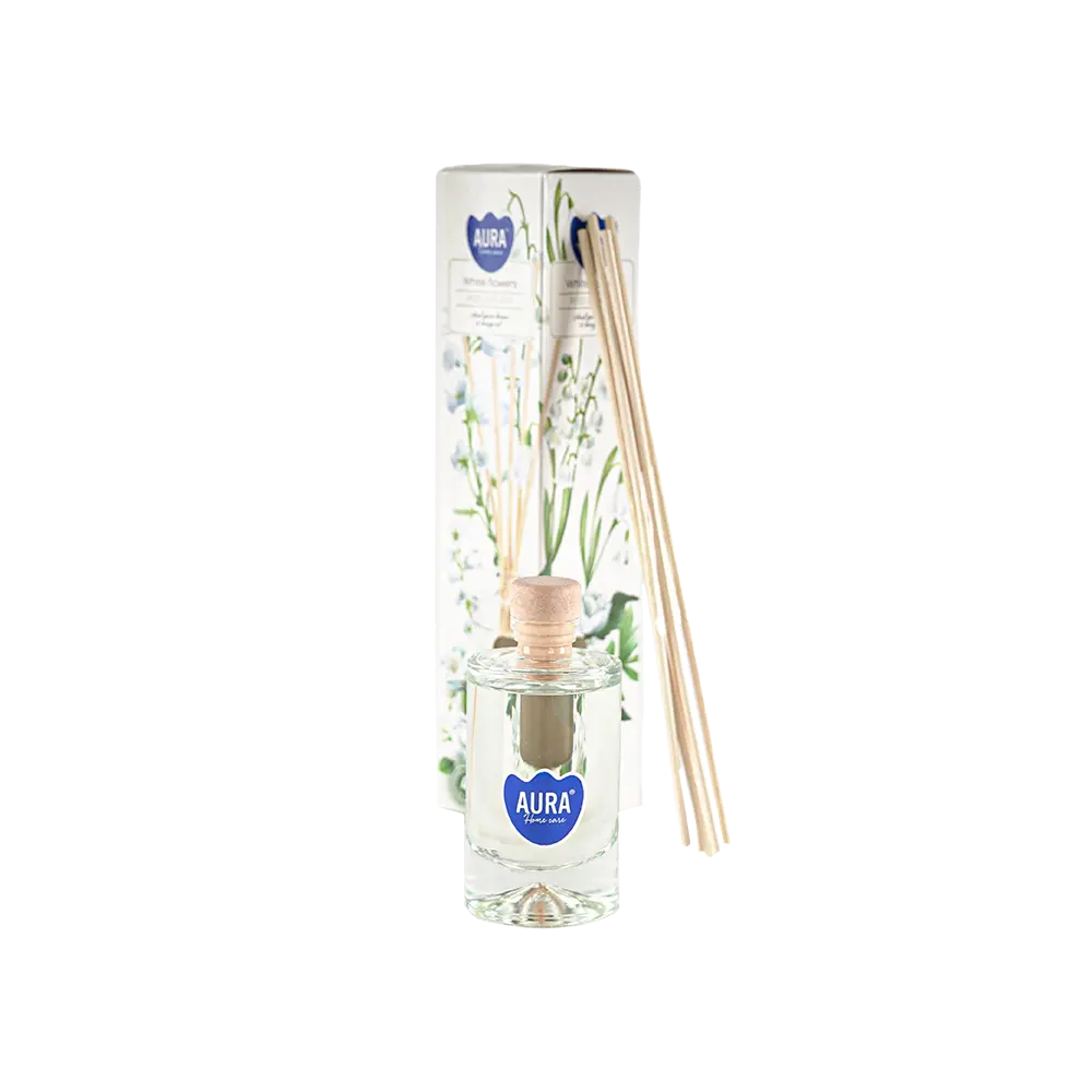 Aura White Flowers Reed Diffuser