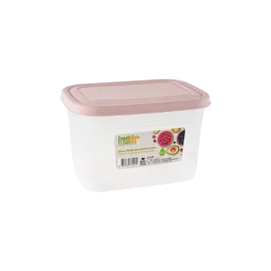 Freshlife 1.2l Pink Classy Rectangular Storage Box