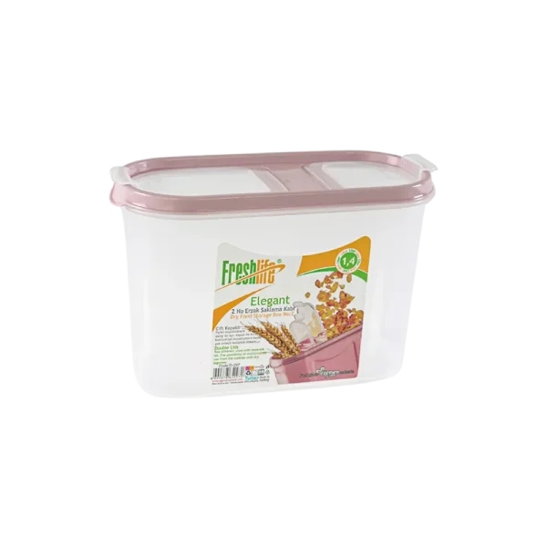 Freshlife 1.4l Pink Dry Food Storage Box