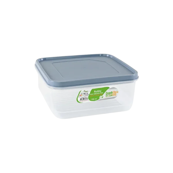 Freshlife 1700ml Blue Rubby Square Storage Box