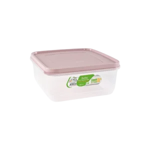 Freshlife 1700ml Pink Rubby Square Storage Box