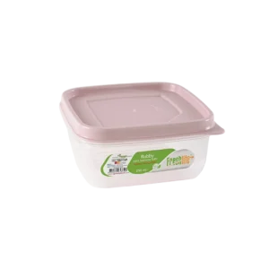 Freshlife 250ml Pink Rubby Square Storage Box