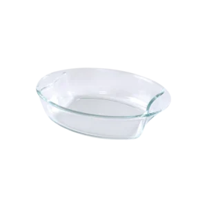 Lomenox 3pcs Oval Pyrex Oven Pan Set1