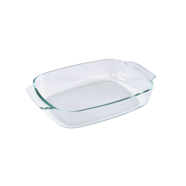 Lomenox 3pcs Rectangular Pyrex Oven Pan Set1