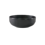 Melamine 19cm Black Deep Round Plate