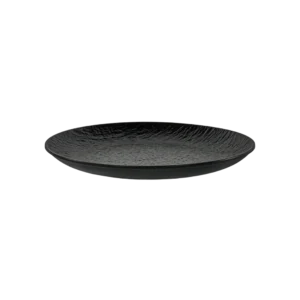 Melamine 26.67cm Black Serving Round Plate