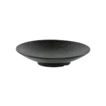 Melamine 33cm Black Round Serving Bowl