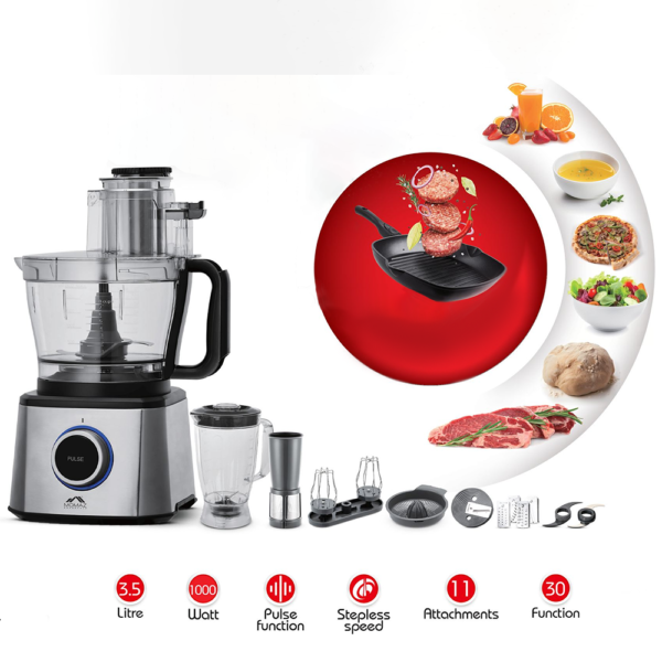 Momaz 3.5l Food Processor Set2