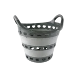 Qlux 14l Grey Collapsible Basket