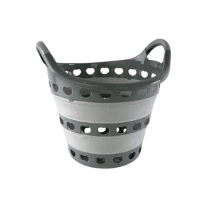 Qlux 14l Grey Collapsible Basket