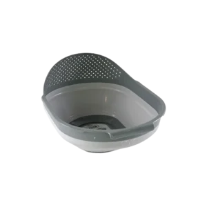 Qlux 3l Grey Collapsible Rice Strainer