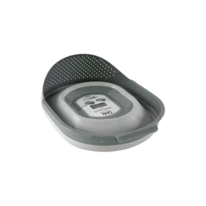 Qlux 3l Grey Collapsible Rice Strainer1