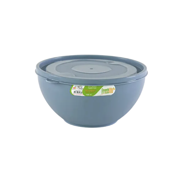 Freshlife 1400ml blue sempathy bowl with lid