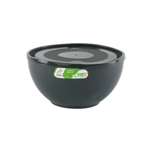 Freshlife 2.25 black sempathy bowl with lid