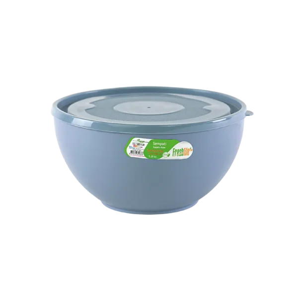 Freshlife 2.25l blue sempathy bowl with lid