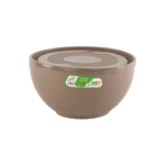 Freshlife 2.25l brown sempathy bowl with lid