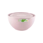 Freshlife 2.25l pink sempathy bowl with lid