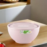 Freshlife 2.25l pink sempathy bowl with lid1